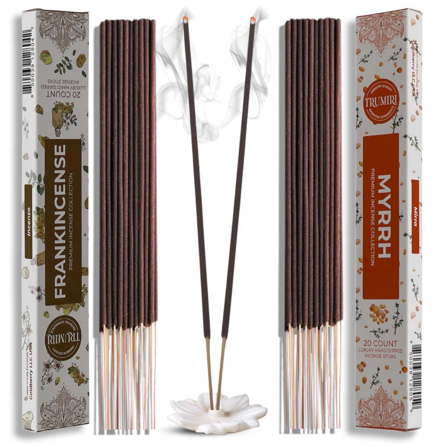 Trumiri Incense Sticks - Combo Pack of 40