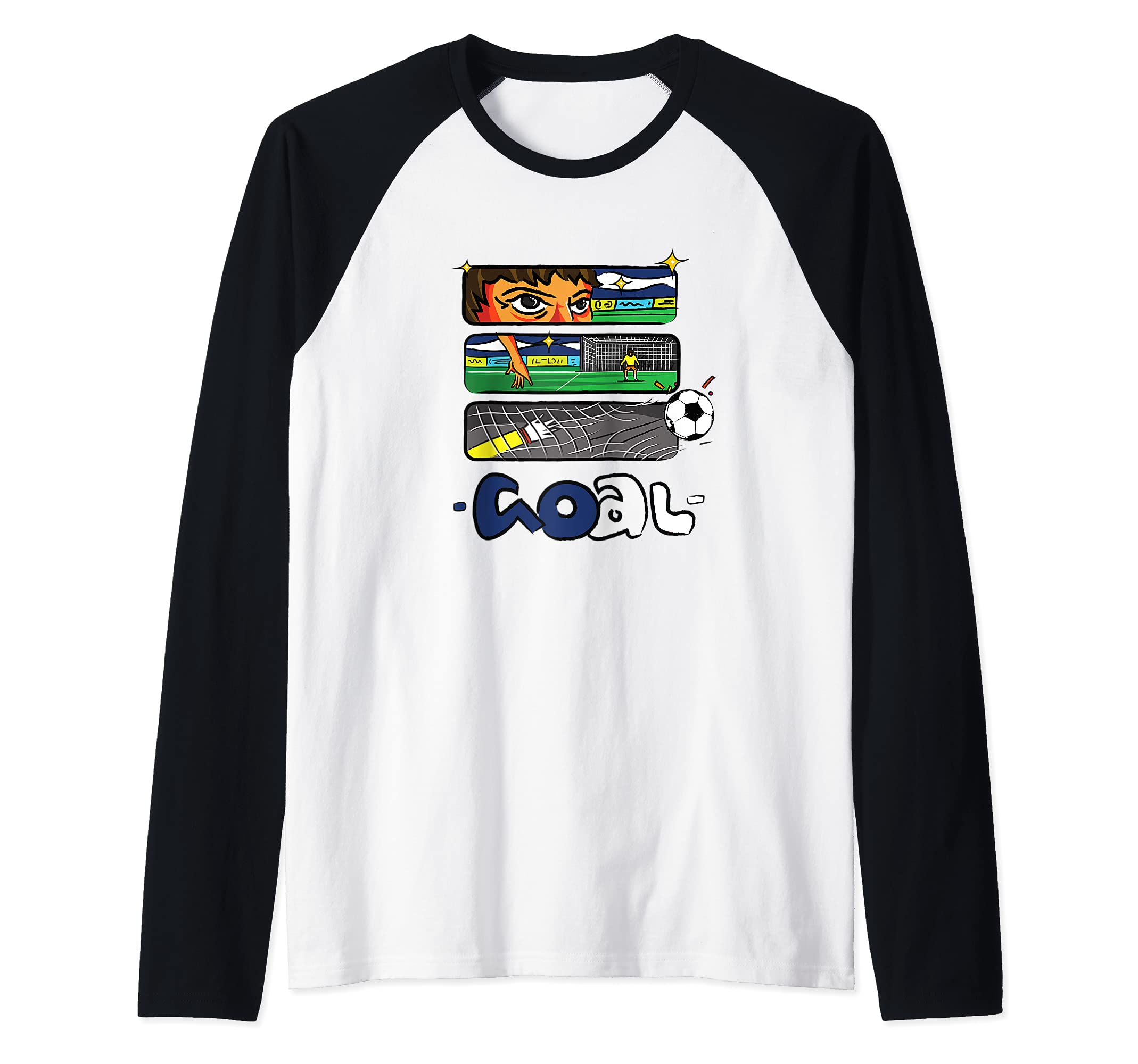 Flag Finland Raglan Baseball Tee