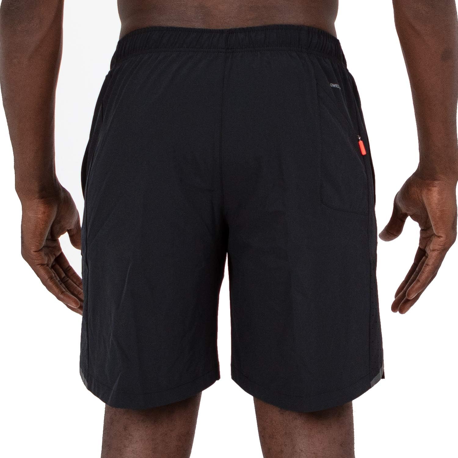 dark green denim shorts