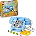 LEGO Creator 3 in 1 Retro Telephone Kids Toy - Home Decor for Bedroom or Kids Room - Building Toy and Learning Playset for Gi
