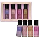 Victoria's Secret Fragrance Mist Collection 4 Piece Shimmer Mini Gift Set