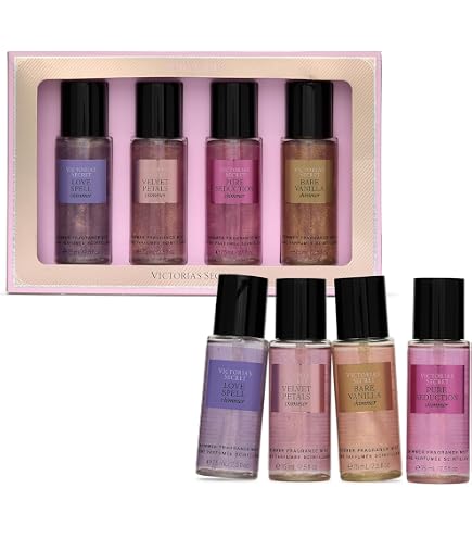 Amazon.com : Victoria's Secret Women's 4 Piece Mini Fragrant Mist