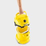 Kärcher WD 2 Plus Wet & Dry Vacuum Cleaner Bundle 12 L 1000 W Carro Filtration view 7