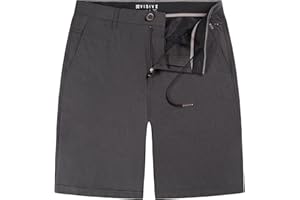 Visive Premium Hybrid Shorts Men Quick Dry Golf Stretch Board Shorts Swim Trunks Summer Big Men