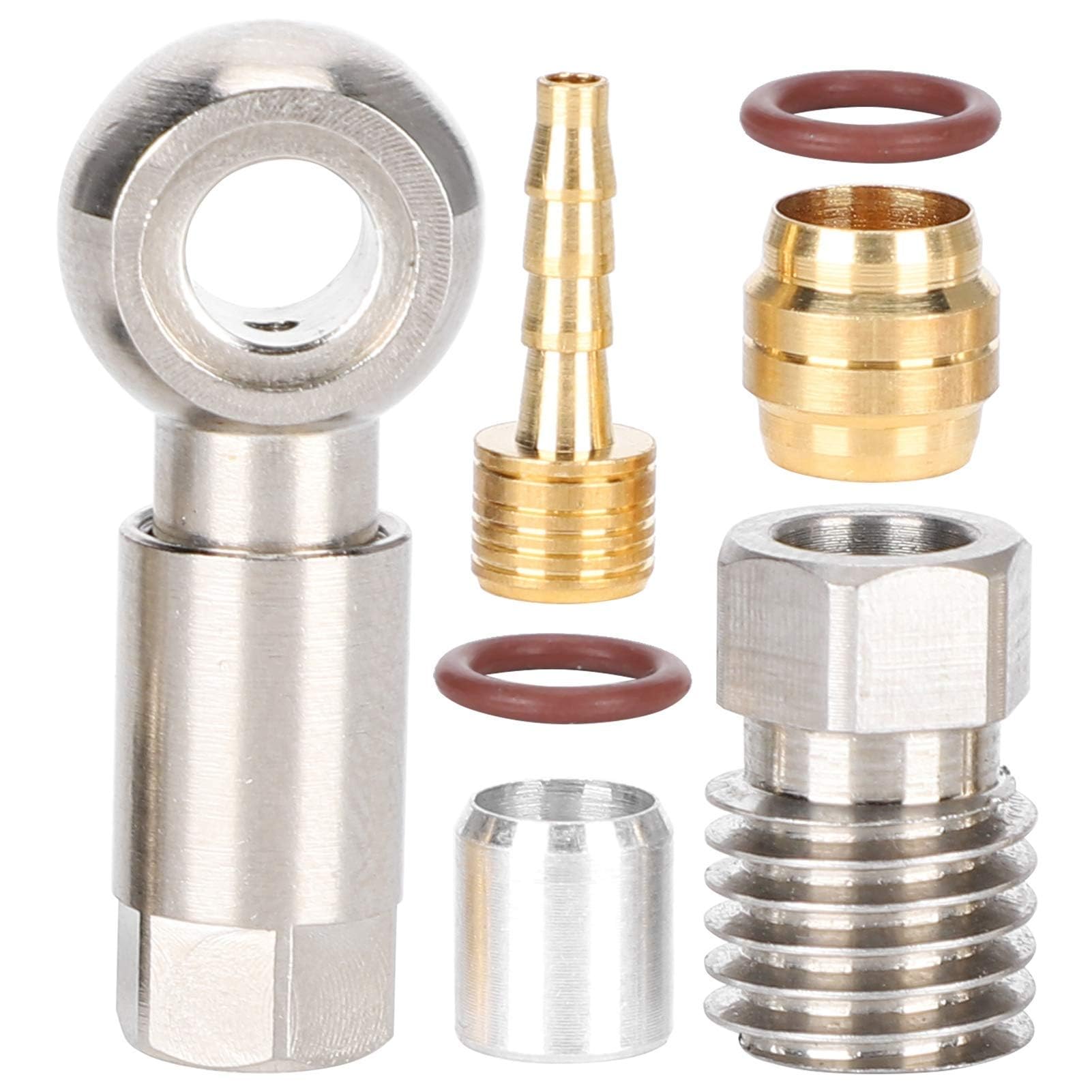 Alomejor Bike Olive Head MT4 / 6/8 Bicycle Hydraulic Disc Brake Hose Olive and Connecting for Mountain Bike