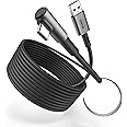 KIWI design 20FT Link Cable Compatible with Oculus/Meta Quest 3S Accessories, and Quest 3/2/Pro/Pico 4, USB3.0 Link Cable with 5Gbps Super Speed