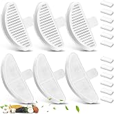 6 Pack Replacement Filters &amp; 12 Pack Filter Sponges for 67oz/2L Wireless Automatic Pet Fountain, BFLICROY Cat Water Fountain Filter, Pet Water Fountain Filters with 6 Layers Filtration System