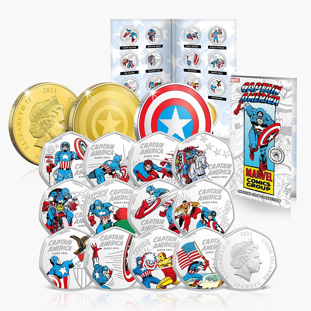 FANTASY CLUB Captain America - The Complete Collection Official Marvel Limited Edition