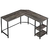 VASAGLE L-Shaped Computer Desk, Corner Desk, Office