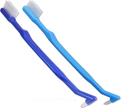 Dental Aesthetics V-Trim Precision Orthodontic Toothbrush x 2 Blue