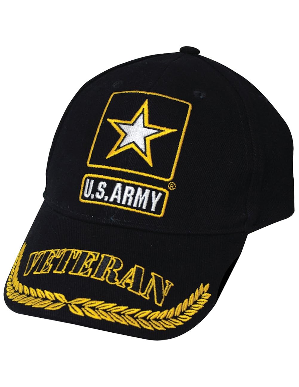 EAGLE EMBLEMS, INC. US Army Symbol Veteran Cap 100 Cotton w