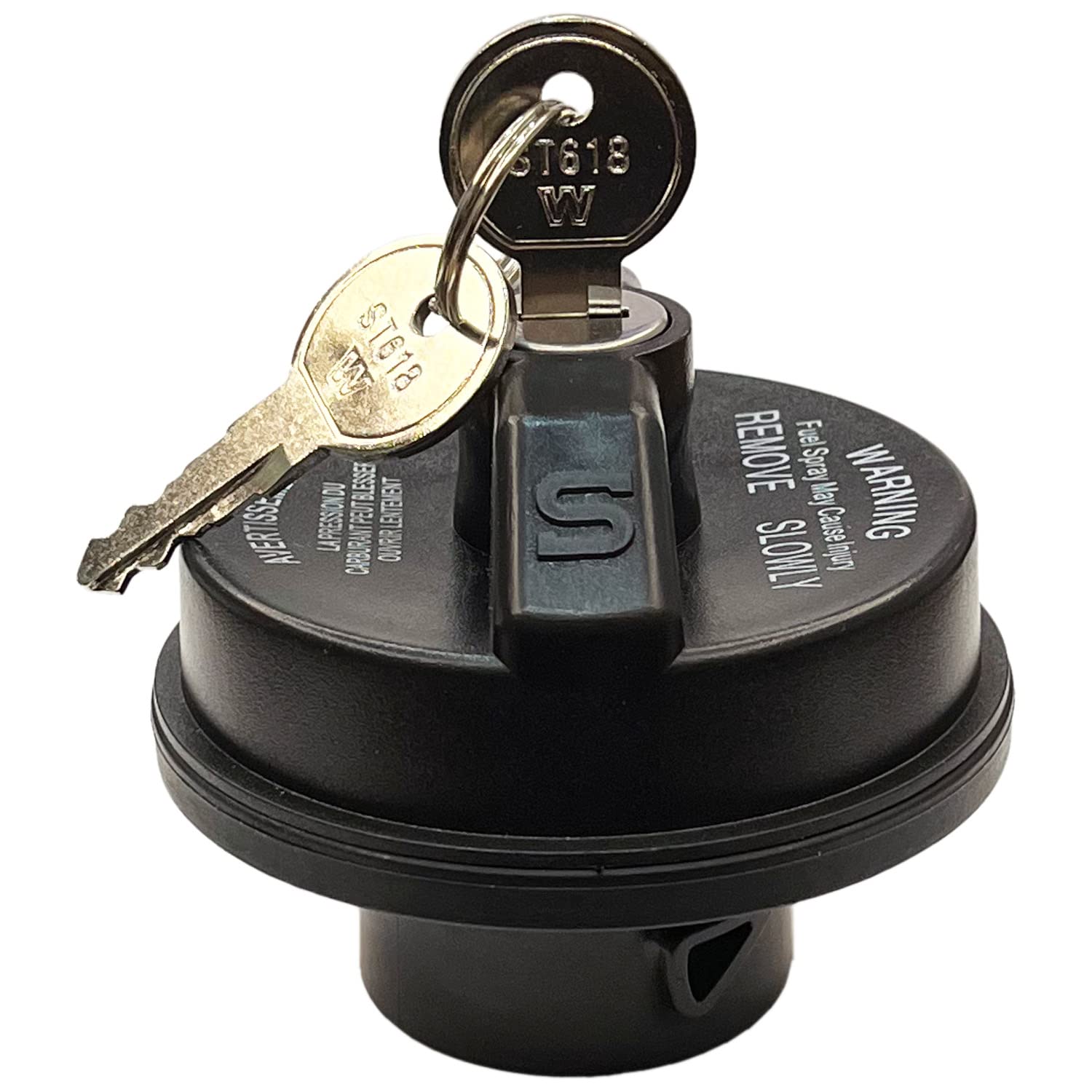 Photo 1 of 10512 Locking Fuel Gas Tank Cap with Keys for Hyundai Accent Santa Fe Tucson Sonata & Genesis G80 G90 & Kia Sportage Sorento Optima Forte Soul