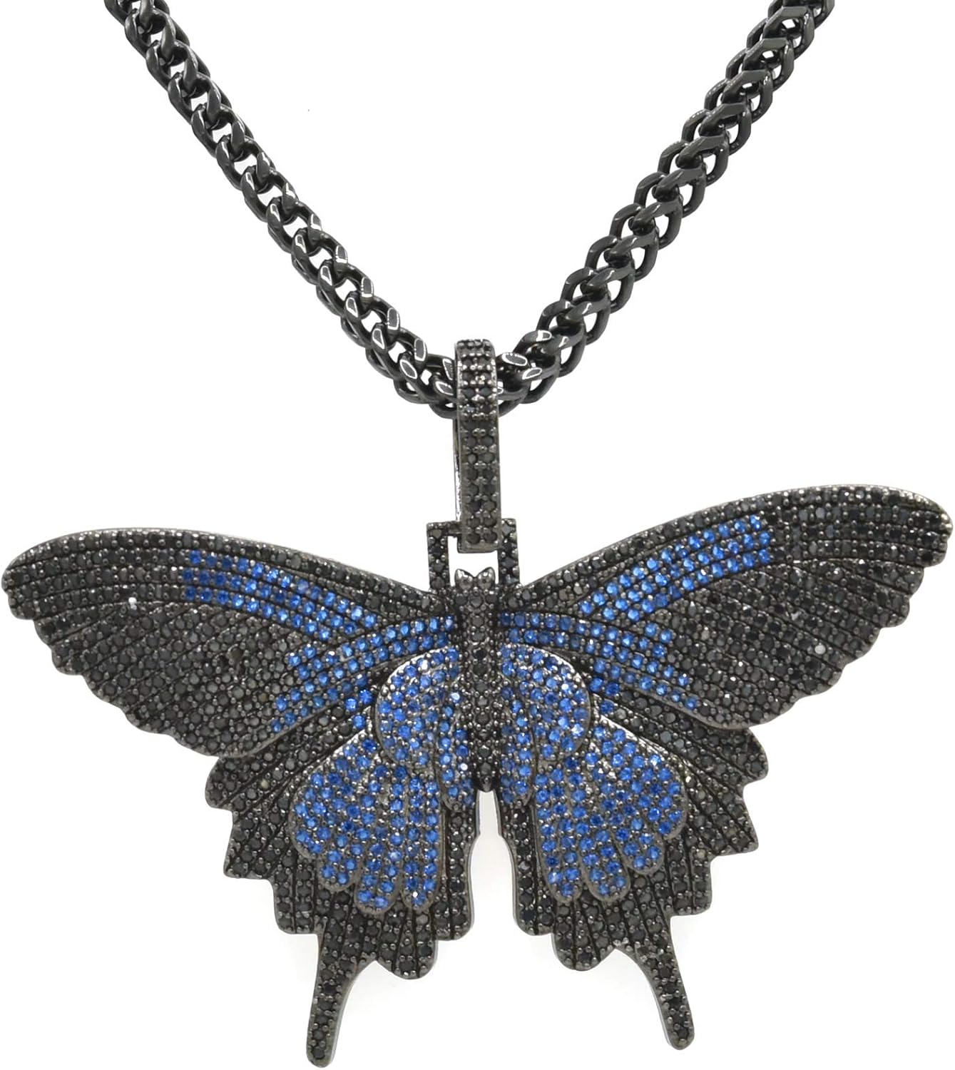 Lax Jewelry Butterfly Pendant Necklace (Butterfly1) Fashion