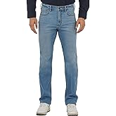 APUOR Men's Regular Fit Flex Jeans Comfort Straight Jeans