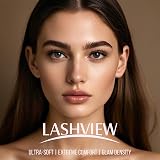 LASHVIEW Lash-Extension-Clusters 168pc D Curl Lash Clusters Natural Look view 6