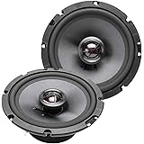 Skar Audio TX65 6.5" 200W 2-Way Elite Coaxial Car Speakers, Pair
