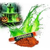 DOSIDIAG Green Water Tracing Dye for Leak Detection &ndash; 10g Ultra-Concentrated Fluorescein Powder &ndash; Treats Up to 2,500 Gallons &ndash; UV Reactive for Pools, Plumbing, Drains, Septic &amp; Roofing