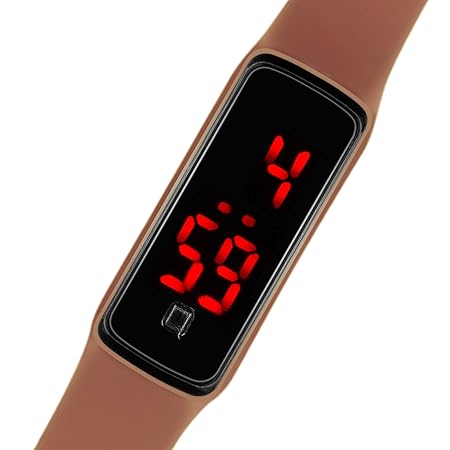 Taffstyle Unisex Armbanduhr Digitale Sportuhr Silikonuhr mit LED Damen Herren Digital Sport Silikon Uhr