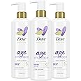 Dove Body Love Body Cleanser Age Embrace 3 Count For Maturing Skin Body Wash with Peptides and Pure Glycerin 17.5 fl oz