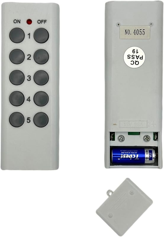 10 pilhas alcalinas especiais Dunamis 23A A23 de 12 volts, também conhecidas como MN21 LRV08, para uso em comandos remotos, campainhas sem fios, sistemas de segurança, etc. (pack de 10)
