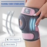MAYKI Knee Brace for Women Patella Gel Pad 2 Adjustable Straps Breathable view 3