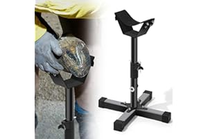 EPICHORIZON Adjustable Farrier Stand Hoof Stand for Horses Metal Hoof Stand Hoof Jack Farrier Stand Horse Trimming Shoeing Barefoot Horse Hoof Trimming Tools Grip Hoof Care Tools Veterinary Instruments