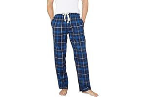 HiddenValor Mens Plaid Cotton Pajama Lounge Pants