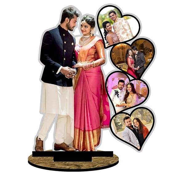 Buy Unique Stuff Personalized Gift MDF Cutout Photo Frame Standee