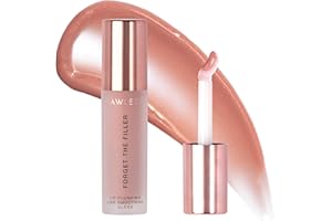 Lawless Women's Forget The Filler Lip Plumper Line Gloss, Nudie, Pink, 0.11 Fl Oz (Pack of 1)