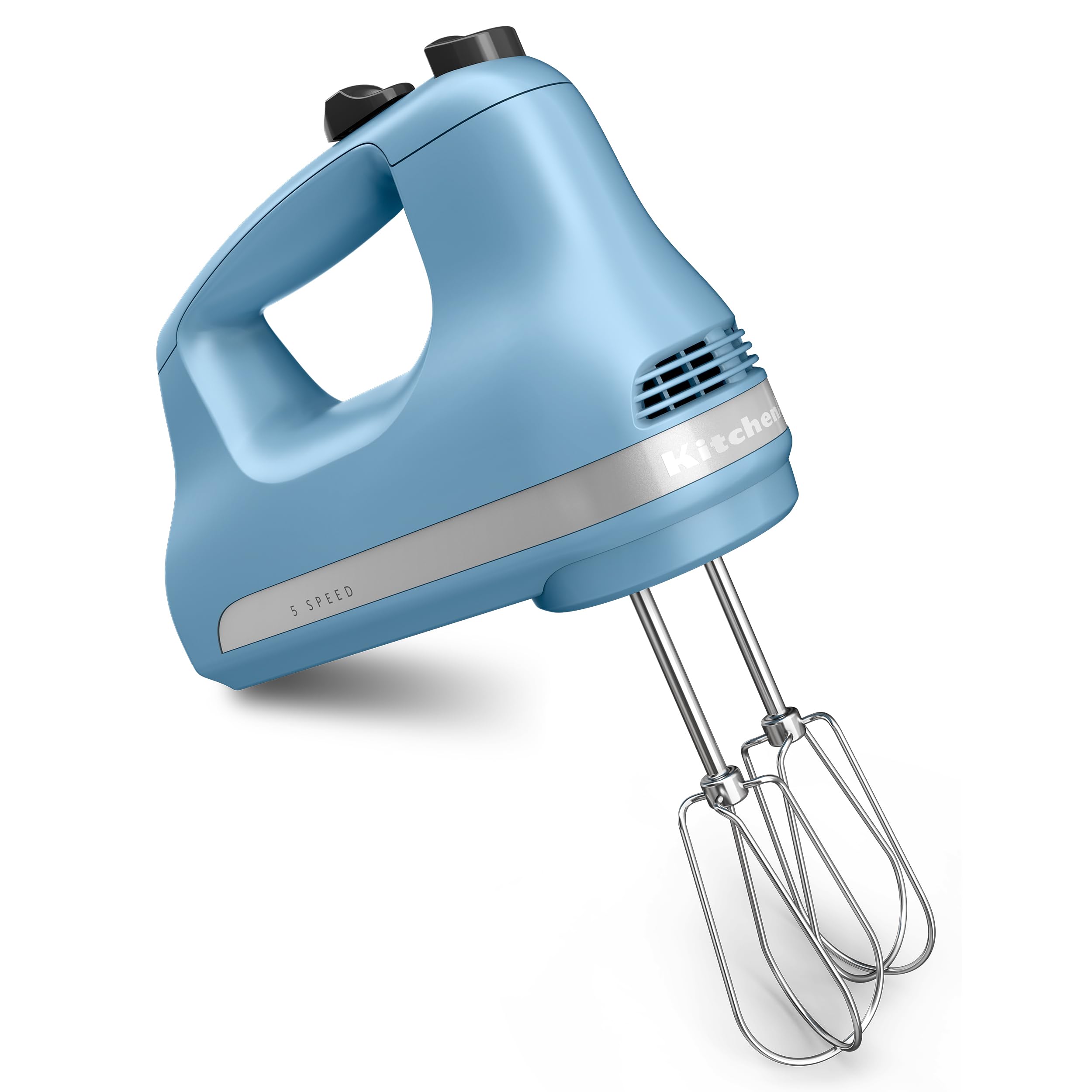 KitchenAid 5-Speed Ultra Power Hand Mixer - KHM512, Velvet Blue