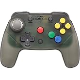 Retro Fighters Brawler64 Wireless Edition N64 Controller - Nintendo 64 - Smoke Grey
