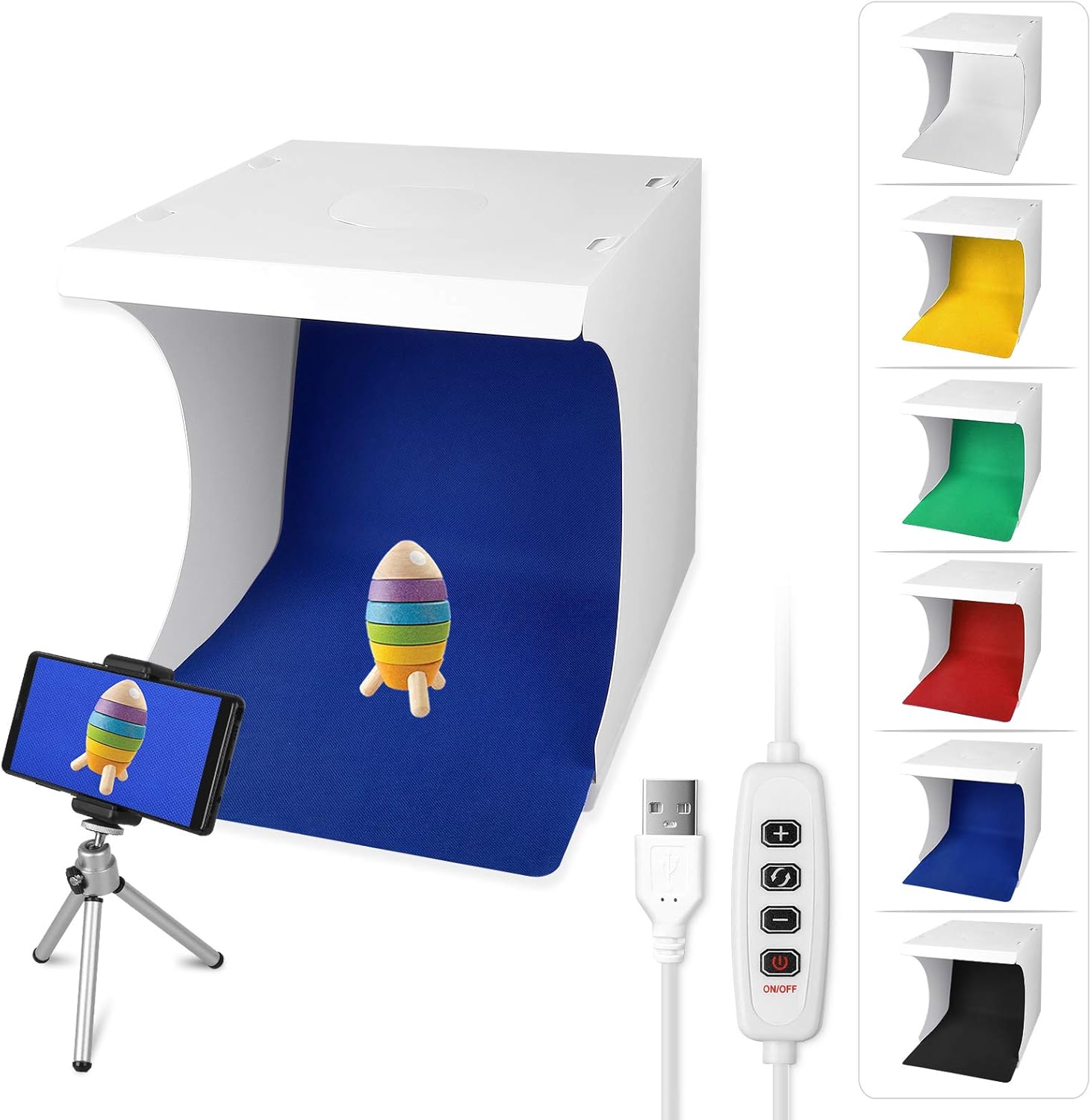 Linkstyle 12"/32cm Portable Photo Studio Light Box 120 Amazon.co.uk