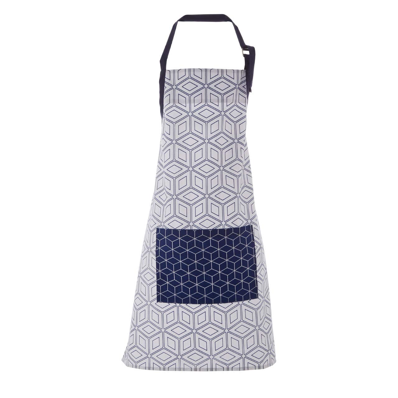 Premier Housewares Apron, Cotton, White/Blue — image 1