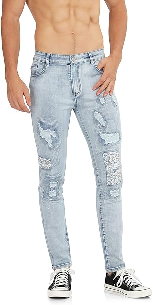 biker jeans amazon