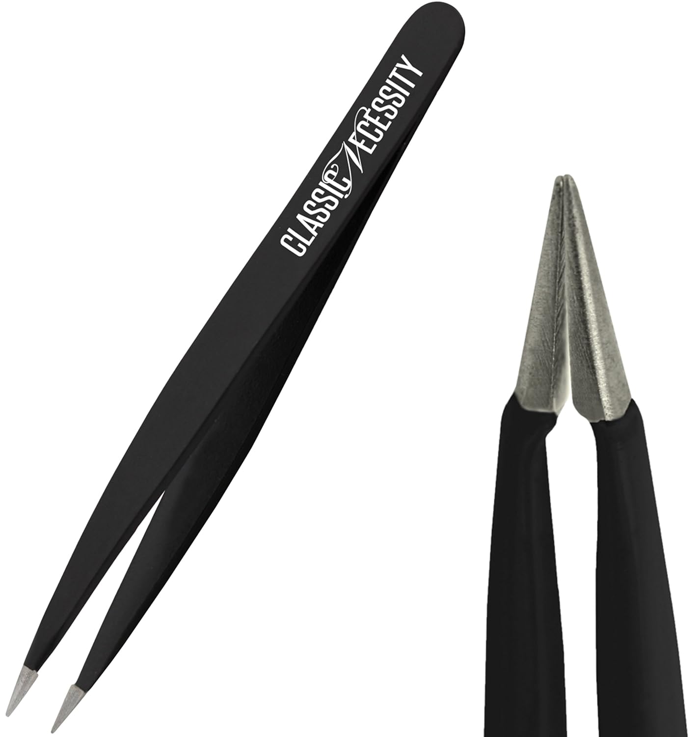 Pointed Tweezers Eyebrow Tweezers Ingrown Hair Remover Bonus E