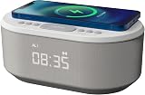 i-box Dawn Alarm Clock with Wireless Charging Bluetooth Speaker FM Radio