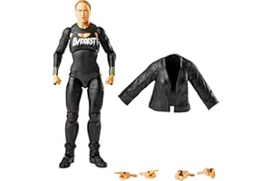 Mattel WWE Elite Collection Action Figure & Accessories, Series #97 Ronda Rousey 6-inch Collectible with 25 Articulation Poin