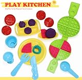 Jiosdo 53 Pcs Dough Tools Set Kids Toddlers Plastic Molds Storage Box view 3