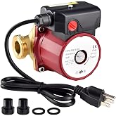 Talspity 59896776 UP15-29SU/LC Non-Submersible Circulator Pump 115V 1/8 HP | 1-1/4" Union NPSM, Compatible with Grundfos, Hot Water Recirculating Pump for Radiant, Hydronic, Domestic Water Systems