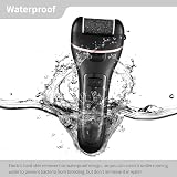 Bemece Electric Foot File Callus Remover 2 Speeds 1700/2000 RPM Waterproof view 6