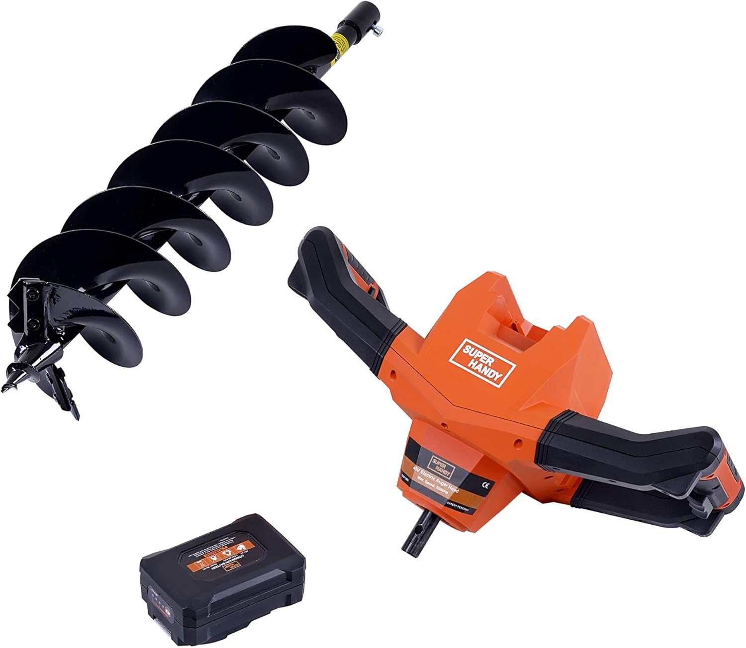 Auger Drill Bits … SuperHandy Ultra Duty EcoFriendly Electric Power Cordless Auger Power Head w