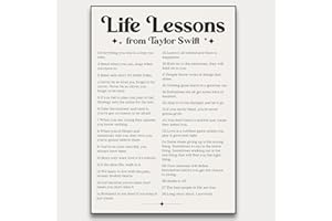 YOSTYLE Taylor Music Poster Midnights Lyrics Wall Art Album Cover Posters Canvas Prints Wall Decor Living Room Bedroom (12x16inch, Unframed) Taylors Girl Gift