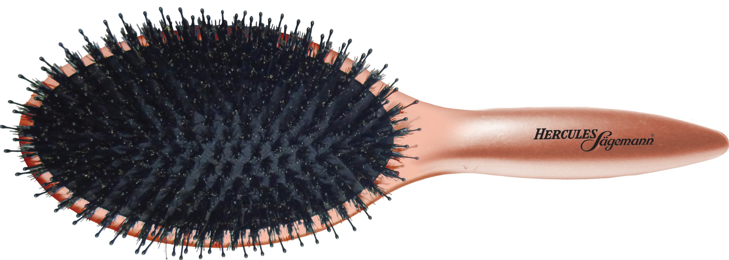 Hercules Sägemann Care Brush with Boar Bristles Copper-Coloured