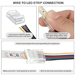 Flutesan RGB LED Light Strip Connectors 20