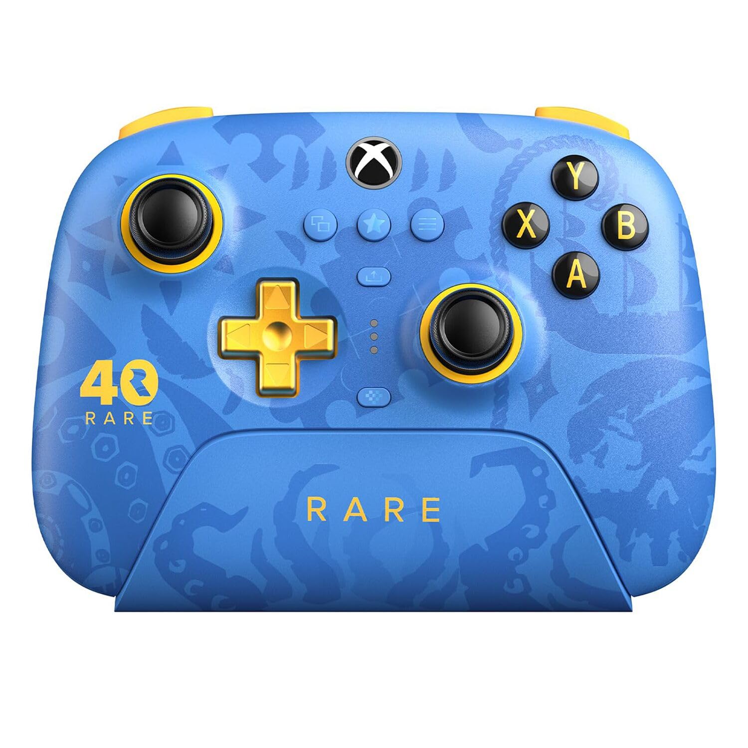 Photo 1 of 8Bitdo Ultimate 3-mode Wireless Controller for Xbox Series X|S, Xbox One, Window PC, Android, iOS, Hall Effect Sticks/Triggers, Pro Back Buttons, Charging Dock - Rare 40th Anniv. Ed.