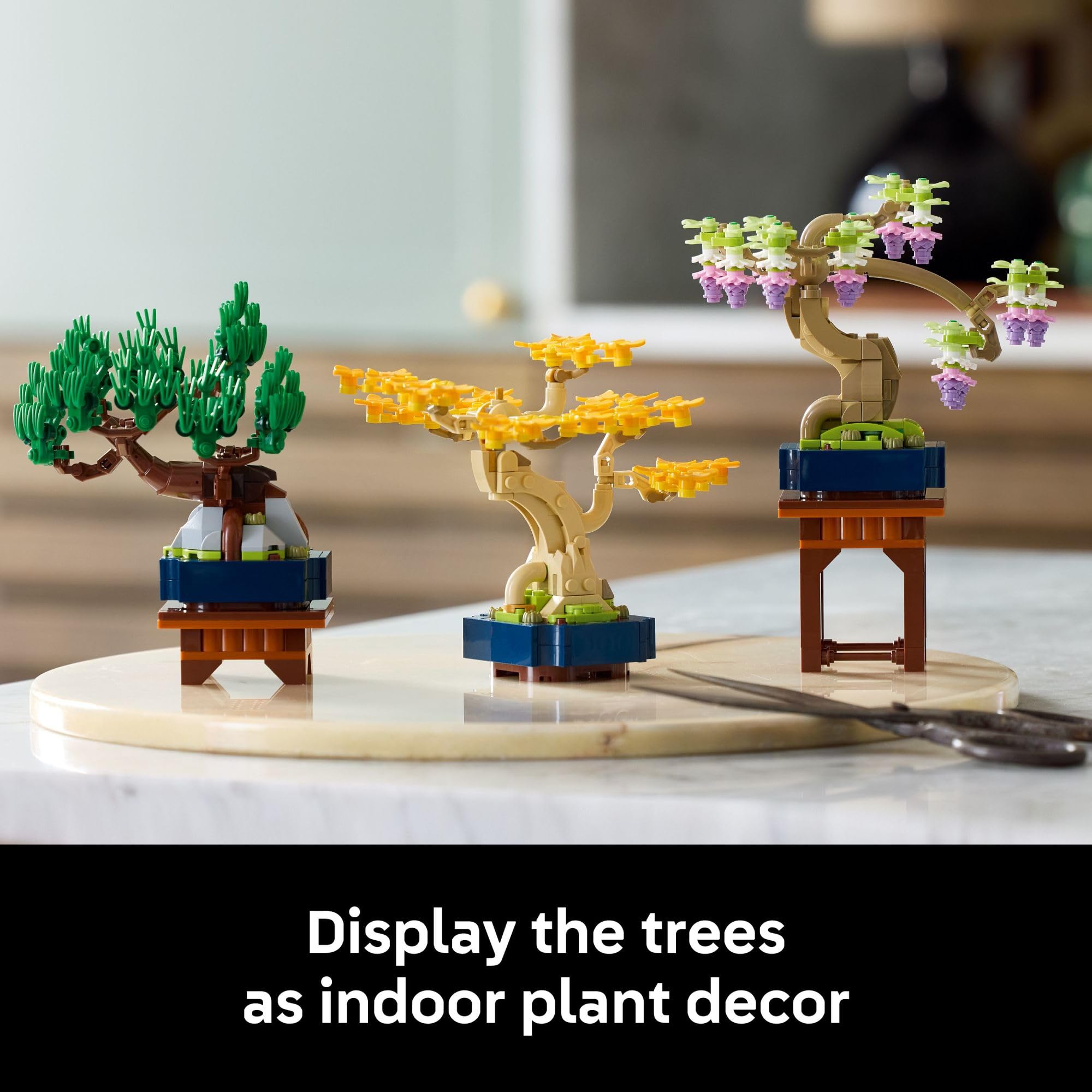 LEGO LEGO Botanicals Mini Bonsai Trees Building Set - Artificial Bonsai Tree Building Blocks for Adults, Ages 18+ - DIY Home and Office Decor for Men and Women - Gift for Christmas - 10373