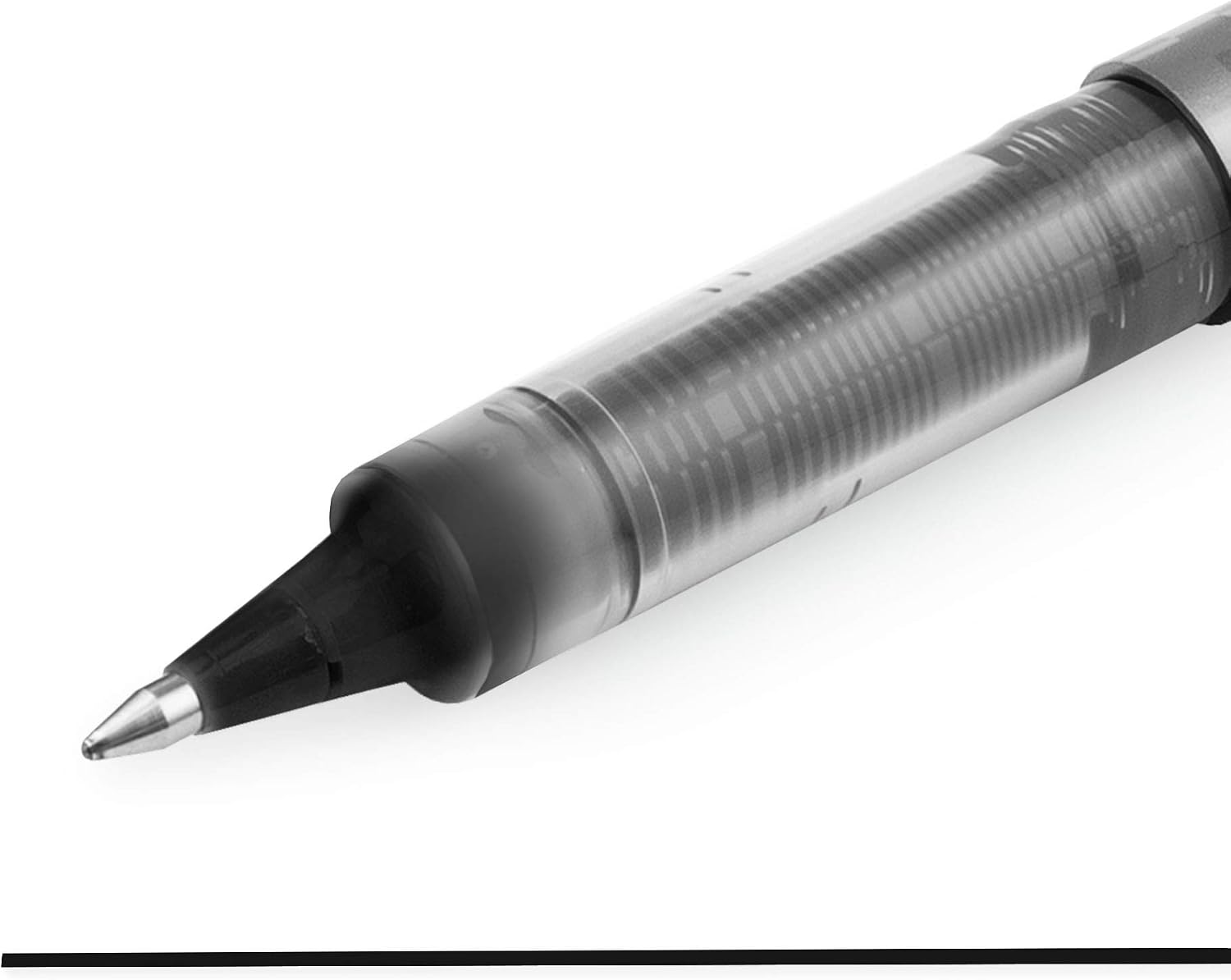 Uni-Ball Eye UB-157D Designer Liquid Ink Rollerball Pen - 0.7mm Nib - Black - Pack of 12 + 2, 1 count (Pack of 14) - Image 4