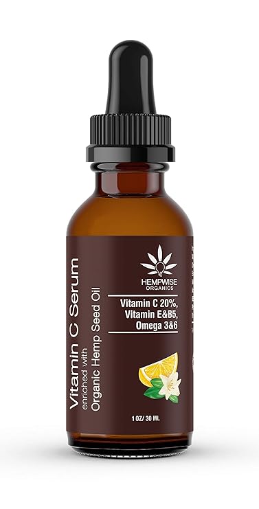 enriched hemp facial serum
