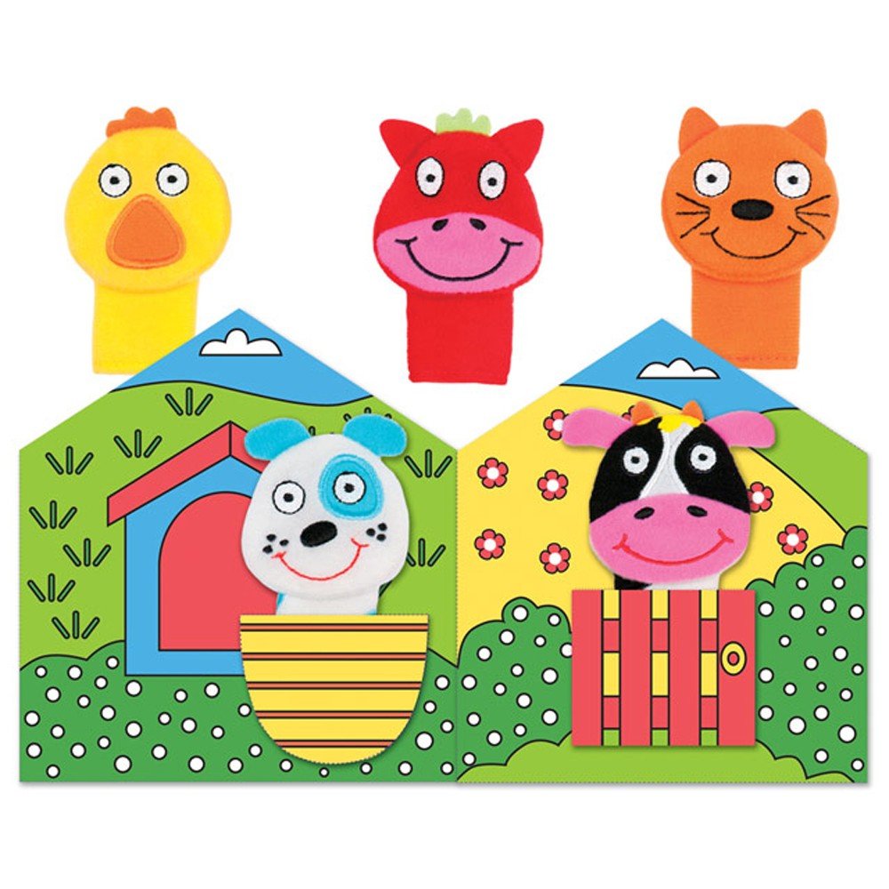 Galt Toys, First Puppet Book, Baby Activity Toys, Ages 0 Months Plus