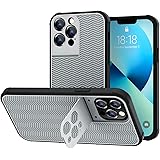 CAFEWICH for iPhone 13 Pro Max Case with Stand, Shockproof Anti-Slip Drop Protective Hybrid Rubber Bumper iPhone 13 Pro Max P